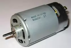 Mabuchi RS-555 PH - 12V - 4500 RPM - High Torque Motor. Electric motor manufactured by Mabuchi. Rated speed: 4500 RPM....