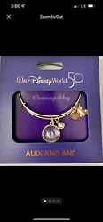 Walt Disney World 50th Anniversary Cinderella Castle Bracelet by Alex and Ani.