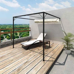 Notre tonnelle de jardin donnera le confort et la protection contre le soleil à vous et à vos amis. L’auvent...