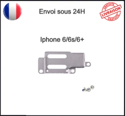Plaque Fer Fixation Ecouteur Caméra Appareil Photo Iphone 6 6 Plus 6S + vis. Sachez que dès lors que vous ouvrez...