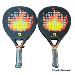 New BatZoom Padel Tennis Racket, Powerful Carbon Pop Tennis Paddle 2 pack.