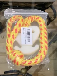 Nice pink and yellow boating connector rope for tubes, wakeboarding, waterskiing etc! Please see photos and message...