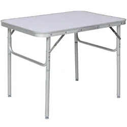 Table de camping Aluminium pliante TECTAKE. Table de camping, Table de camping pliante, table de pique nique. Une table...