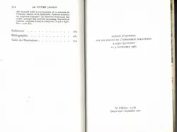 Claude Lévi-strauss La Potière Jalouse Plon 1985 EO dépôt légal septembre 1985.