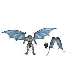 •Gargoyles rule the night! •This Ultimate Goliath action figure features special deco that’s a tribute to the...