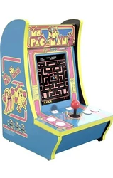 Experience the thrill of classic arcade gaming with the Arcade1Up Ms. Pac-Man 5-in-1 Countercade Game Arcade Machine....