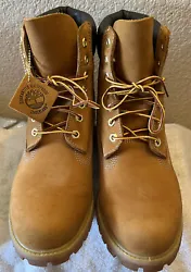 Timberland Mens /HOMMES TB010061 6-inch M/M Waterproof Boots Wheat Size 10. See photos for more info