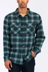 Pattern：Plaid - Checkered. Detailing: Soft Flannel, Chest Pockets, Sleeve Button. Length: Knee Length. Main Material:...