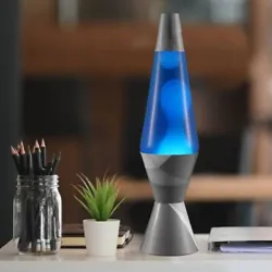 The monochromatic blues and grays give a curated yet abstract update to the classic Lava® Lamp shape! Lighting Switch...