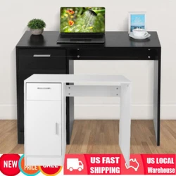 The drawer has plastic runners, so it slides in and out smoothly. The desktop provides plenty of space for your laptop,...