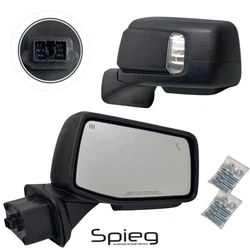 With Puddle Light. CHEVROLET SILVERADO. -with Textured Black Cover. PAIR Side Mirror for 2019-2023. -with Turn Signal...