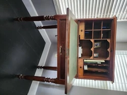 Antique Plantation Desk, 19th century. 2 pieces. Please see pics..