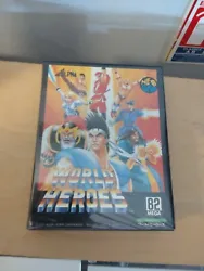 World Heroes (Neo Geo AES, 1992). COMPLET EN TRES BON ÉTAT TESTE OK VOIR PHOTOS