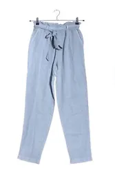 H&M Pantalon en jersey, bleu. Taille : 36. 3XL 46 18 48 50 16 35 / 36. XL 42 14 44 46 12 33 / 34. L 40 12 42 44 10 31 /...