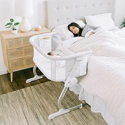 It is lightweight enough to move from room to room for convenience. Easily lean over to nurse, comfort or just check on...