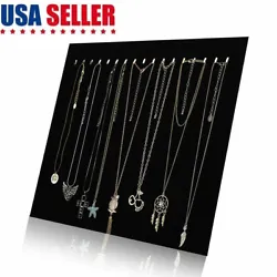 ✨ Necklace hanger: The hanging design of 17 hooks allows you to easily organize and obtain necklaces and other...