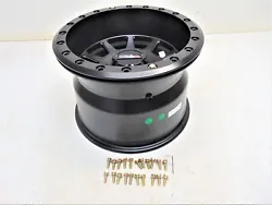 System 3 SB-3 Beadlock Wheel 15x10 5+5(0mm) 4/137 Matte Black 15S3-21371.