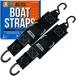 Quickly hook a black soft touch end to a trailer & the other to your jet ski, transom, gunwale, pontoon, or motorboat....