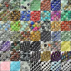 Introducing our exquisite collection of natural gemstone round beads, perfect for all your jewelry making needs. Craft...