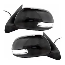 2012-2015 Toyota Tacoma. Toyota Tacoma. New Driver & Passenger Side Power Mirror Set. Signal Light: Yes Towing Mirror:...