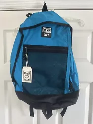 Obey Pure Teal Blue Backpack (Conditions Day Pack 100010107) OBEY PROPAGANDA New.