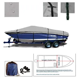 Boat cover major features Treated with mold, mildew and UV inhibitors with its tight weave and breathable design, will...
