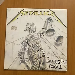 Metallica - ... And Justice For All. Envoi via Colissimo avec assurance international buyers , I send only with...