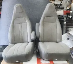 These are new factory takeoff and you are getting a Driver Seat & Passenger Seat These do recline! These seats had an...