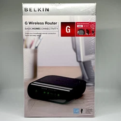 Belkin G Wireless Router Basic Home 802.11b 802.11g F5D7234-4 New Sealed