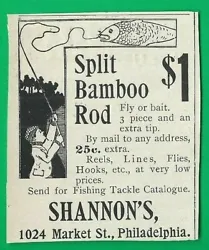 Small original print ad from magazine of 1898. Very good condition.