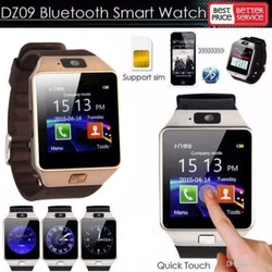 Montre connectée DZ09 pour Android, Bluetooth Avec moniteur dactivité physique Unisexe.