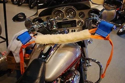 The systems quick release allows you unharness and unload quickly. Will fit the widest handlebar on the market. The...