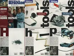 THIS OLD HOUSE L0T - 3PK 1998 - HAND TOOLS 1998 - POWER TOOLS 1999 - HOME REPAIR Free Shipping & June 2018 Playmate Of...