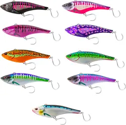 The internal steel body plate in this lure runs from the towpoint, across the body, and down to each hook hanger,...