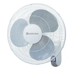 The high-velocity fan boasts three speed settings to allow you to easily adjust the airflow to just the right level for...