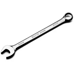 The result is a set of combination wrenches that does not break under high torque pressure. Each combination wrench...