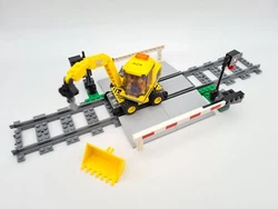 Lego® 9V RC TRAIN Railway 7936 Level Crossing Station SERVICE VEHICLE. GENUINE LEGO PRODUCT, USED IN GOOD CONDITION....