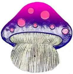 Burn you next incense stick in this colorful mushroom burner. A flat plate with a hole for your favorite incense stick....