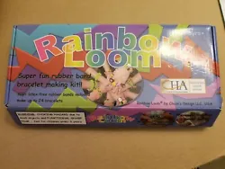 Rainbow Loom Kit Plus Lot Of Bands and Scholastic craft book.