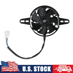 Panasonic Motor Cooling Fan Motorcycle ATV Electric Radiator Thermal Cooling Fan 4‘’ Water Cooler, Black. With this...