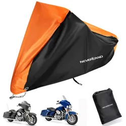 Motorcycle Cover. Motorcycle Parts. Safety Lock Holes:Perfect for motorcycle outdoor storage, this cover has 2 lock...