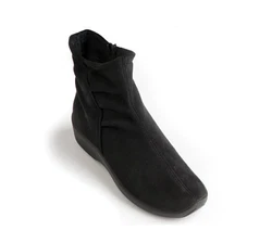 The posh sole features Arcopedicos patented twin arch support and the side zipper allows for ease when slipping on and...