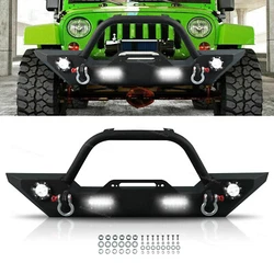2007-2018 Jeep Wrangler JK 3.6L 3.8L. Wrangler JK Front/Rear bumpers are a modern twist on a classic design.Our front...