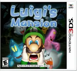 This remake has an updated look and new features, like a map that displays on the bottom screen. Luigis mansion...