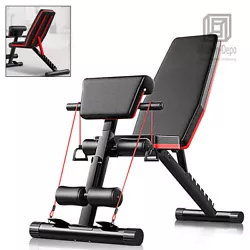 Muti-Purpose: The product for fitness and exercise can be used as dumbbell stool, vicar stool, roman chair, supine...