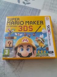Mario maker nintendo  3ds 2 ds  version française    , fonctionne parfaitement , envoi en lettre suivie