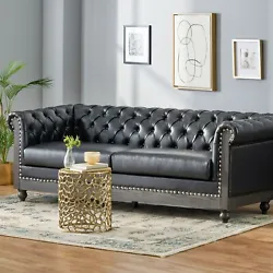 Each nailhead is individually applied for a beautiful, hand-crafted touch. Finished with beautifully turned legs and...