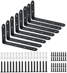 WIDE APPLICATION IN DAILY LIFE. The small solid and strong corner braces could be used for any shelf install, such as...
