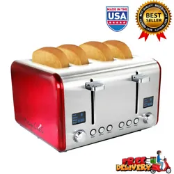 Toast, heat, and defrost all in one machine with one-touch settings. Dual panels are twice as fast, allowing you to...