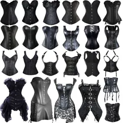 Included: one corset and one G-string. Back:Lace up. Style:Lace Up/Halter/Hook & Eye/Steampunk/Zip. Only hand washing,...
